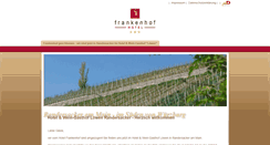 Desktop Screenshot of frankenhof.org